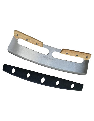 Cortador de Pizza ALLTOP Acero Inoxidable 35,56 cm Doble Mango