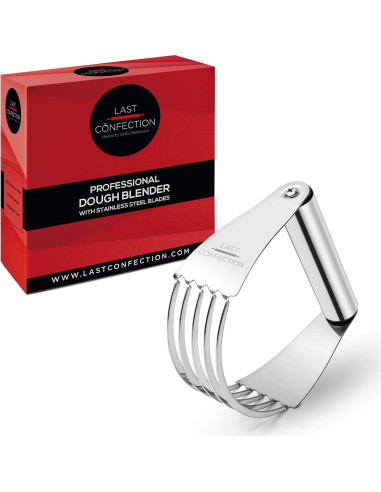 Mezclador de Masa Last Confection 5 Cuchillas Acero Inoxidable