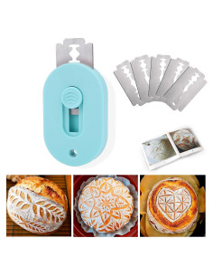 Cortador de Masa de Pan XANGNIER con 5 Cuchillas Reemplazables