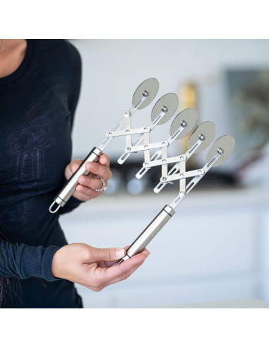 Juego de Cortadores de Masa Oleex 5 Ruedas Acero Inoxidable