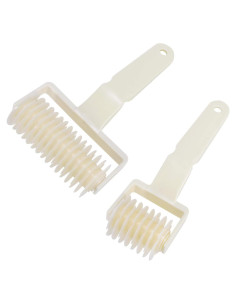 Cortador de Rejilla Rodillo Lamoutor 2 Pcs para Masa