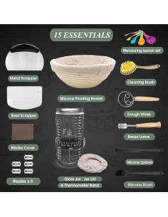 Kit de Horneado Starter Heaven 15 Piezas para Pan 2