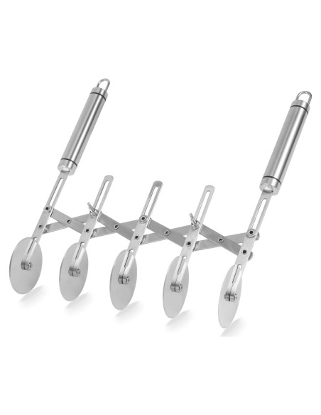 Cortador de Pastelería Profesional Gosknor 5 Ruedas Acero Inoxidable