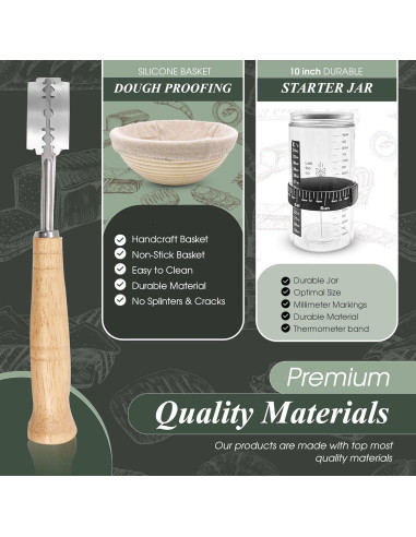 Kit de Horneado Starter Heaven 15 Piezas para Pan