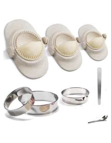 Prensa para Empanadas HLANBABYAMZ 3 Tamaños 10,67 cm