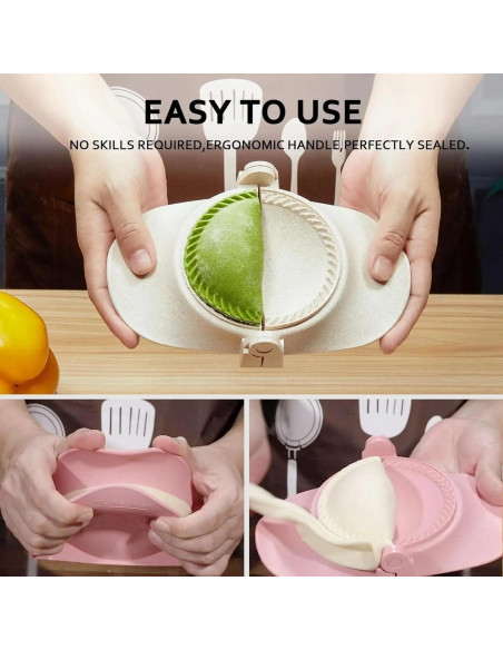 Prensa para Empanadas HLANBABYAMZ 3 Tamaños 10,67 cm