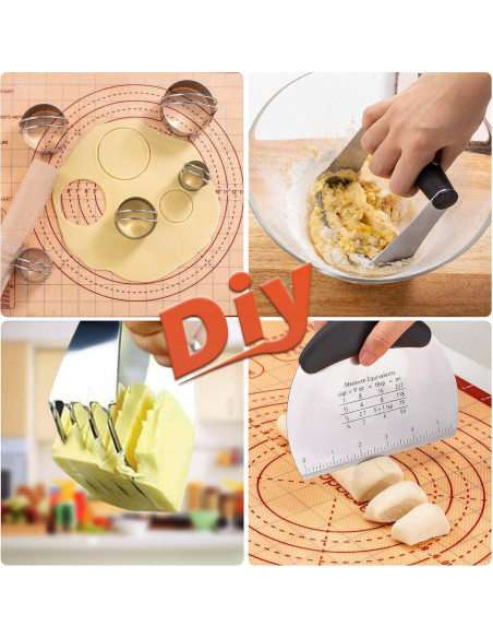 Juego de Herramientas de Repostería Angadona 8 Piezas