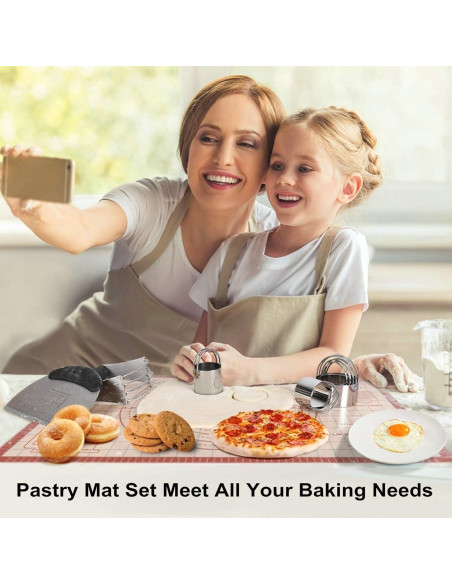 Juego de Herramientas de Repostería Angadona 8 Piezas