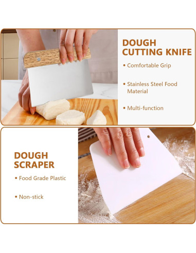 Juego de Herramientas para Hacer Pan Yintok 7 Piezas