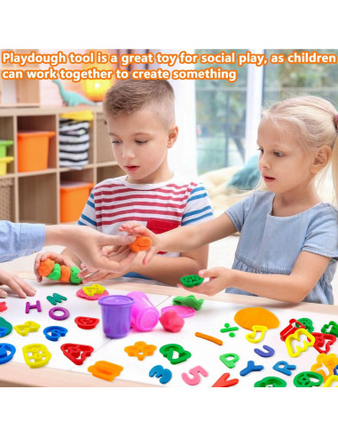 Juego de Herramientas de Plastilina LanMa 41 Cortadores