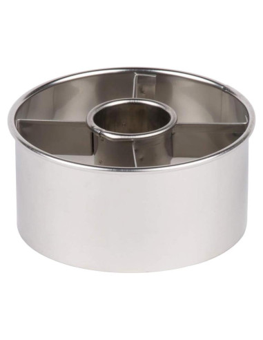 Cortador de Donas Ateco Acero Inoxidable 8,89 cm