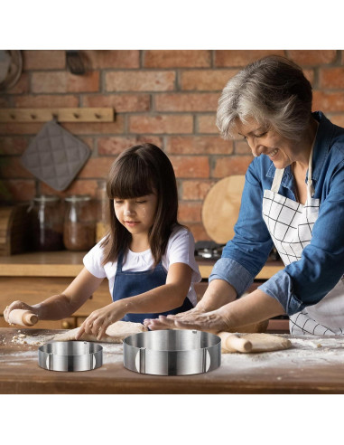 Cortador de Galletas Redondo Ajustable Amylove 15-30 cm