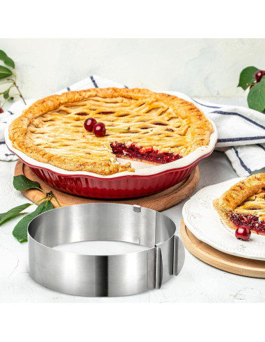 Cortador de Galletas Redondo Ajustable Amylove 15-30 cm