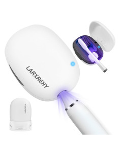 Estuche Limpiador de Cepillos de Dientes LARXREHY Blanco