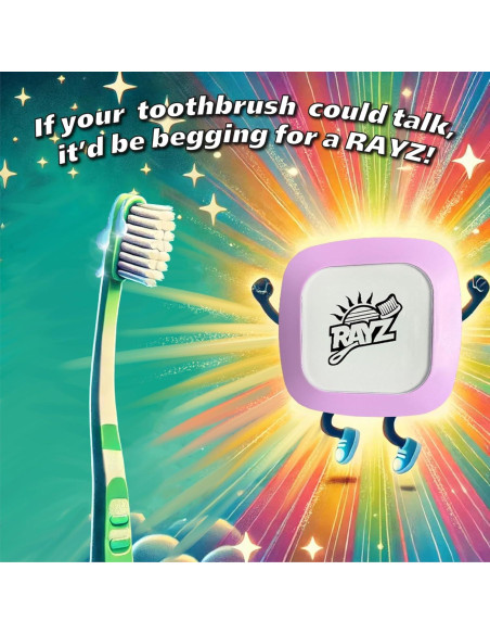 Desinfectante de Cepillos UV-C Rayz Portátil 99.9% Lavanda