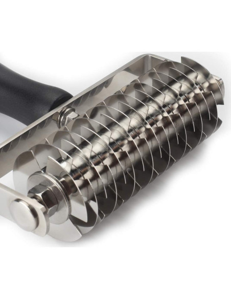 Rodillo Cortador de Rejilla VINMEN de Acero Inoxidable 19.5 cm