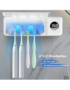 Soporte desinfectante para cepillos Little Quokka 2000mAh 2