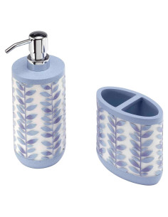 Juego de baño 2 piezas Avanti Linens Monterey Azul