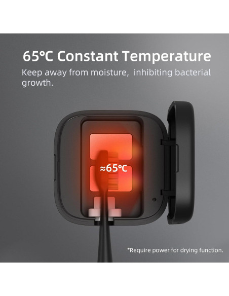 Soporte desinfectante UV-C para cepillos de dientes SwanKiss