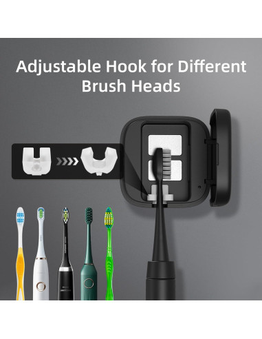 Soporte desinfectante UV-C para cepillos de dientes SwanKiss