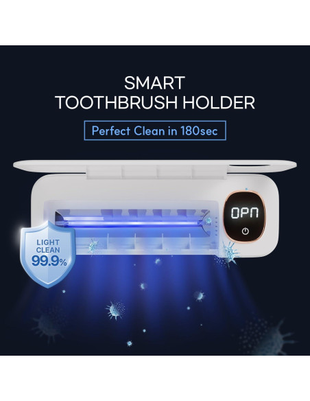 Soporte para Cepillos de Dientes HuBDIC con Secado UV