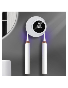Soporte Inteligente para Cepillos de Dientes Wekity Blanco