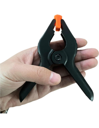 10 Pinzas de Resorte Plástico FRICHOM 11.4 cm Alta Resistencia
