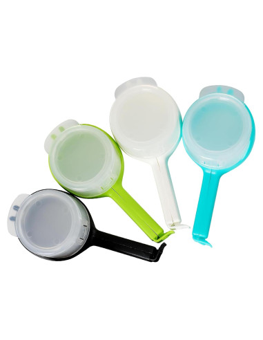 Juego de Clips para Alimentos Yvey 4PCS Redondos 0.12kg