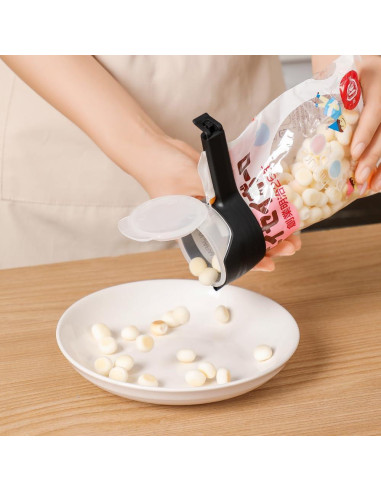 Juego de Clips para Alimentos Yvey 4PCS Redondos 0.12kg