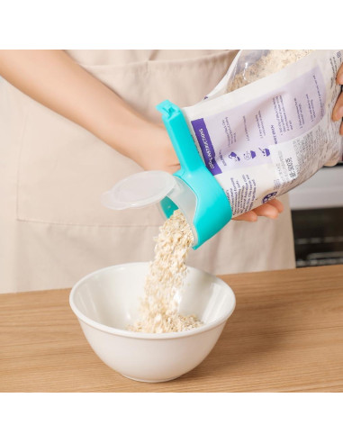 Juego de Clips para Alimentos Yvey 4PCS Redondos 0.12kg