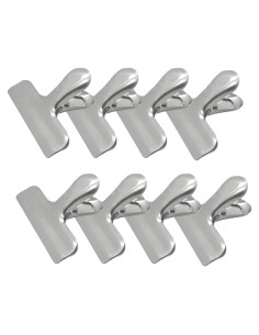 Paquete de 8 Clips de Metal MYYZMY 7.62 cm Acero Inoxidable