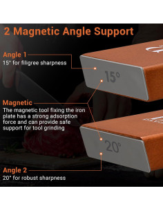 Kit de Afilado de Cuchillos Davior con Discos de Diamante 2