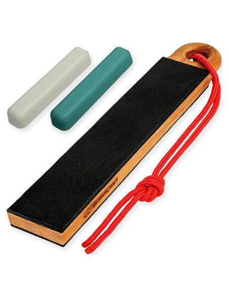 Correa de Cuero para Afilado de Cuchillos BeaverCraft LS9P02