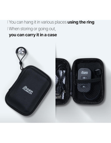 Luz de Libro LED Recargable INNER MUSEUM con Clip y Estuche