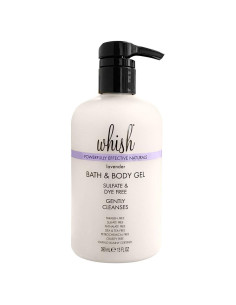 Gel de Baño Whish Beauty 384 ml - Hidratante Lavanda Piel Sensible