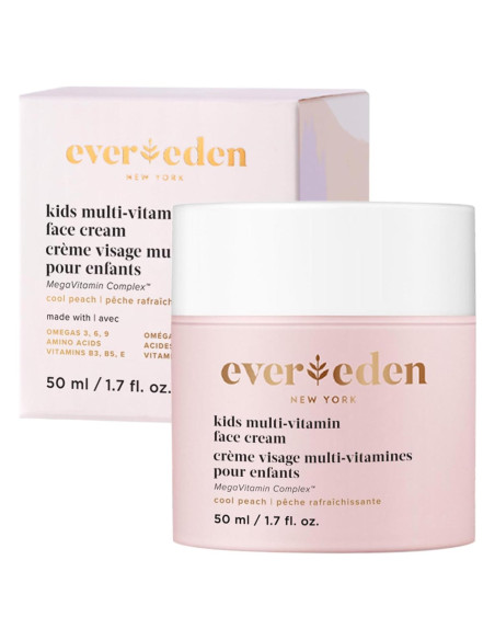 Crema Facial Multivitamínica para Niños Evereden 48g Durazno Crema Facial Multivitamínica para Niños Evereden 48g Durazno