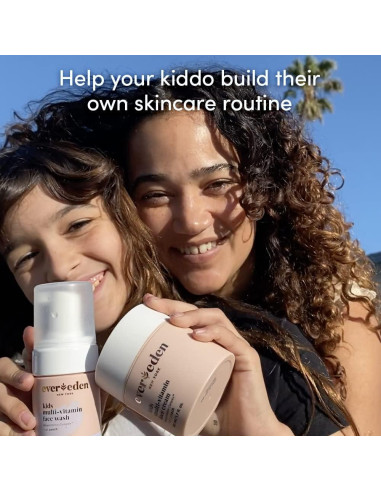 Crema Facial Multivitamínica para Niños Evereden 48g Durazno