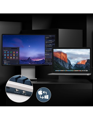 Teclado Mecánico Inalámbrico Redragon K686 PRO RGB 98 Teclas