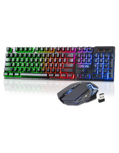 Combo Teclado y Ratón Inalámbrico CHONCHOW G220 RGB
