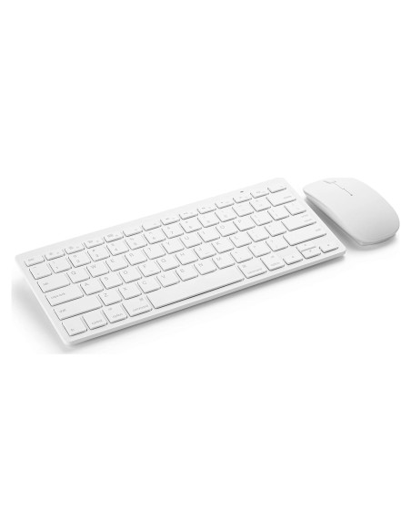 Combo Teclado y Ratón Inalámbrico Mason West Slim - Blanco Combo Teclado y Ratón Inalámbrico Mason West Slim - Blanco