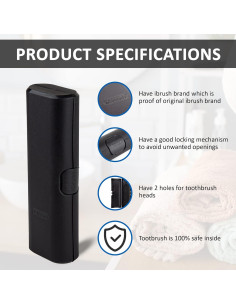 Funda de Cepillo de Dientes Eléctrico Oral-B Negro 2