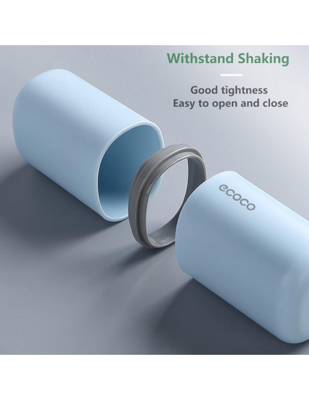 Estuche de Viaje para Cepillos de Dientes ZWCEGND 2 Piezas