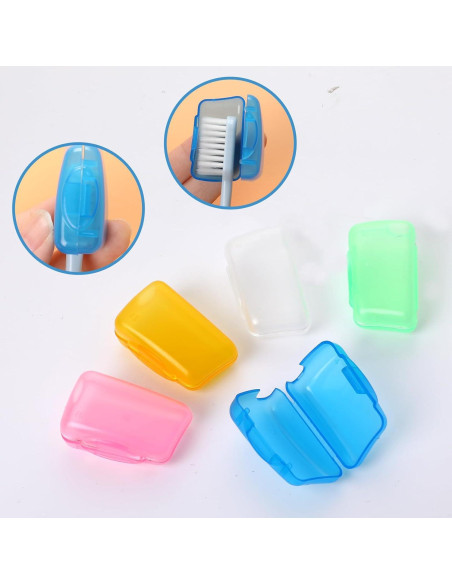 5 Cubiertas Protectores para Cabezas de Cepillo Trinkrittey