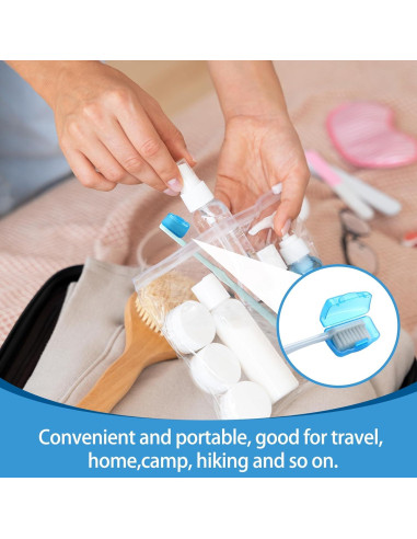 5 Cubiertas Protectores para Cabezas de Cepillo Trinkrittey