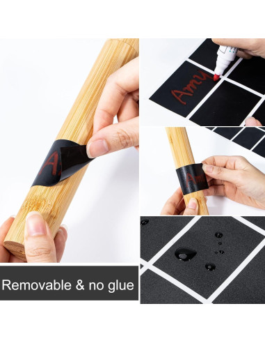 Estuche de Cepillo de Dientes de Bambú Yeeco 4 Pcs 21 cm