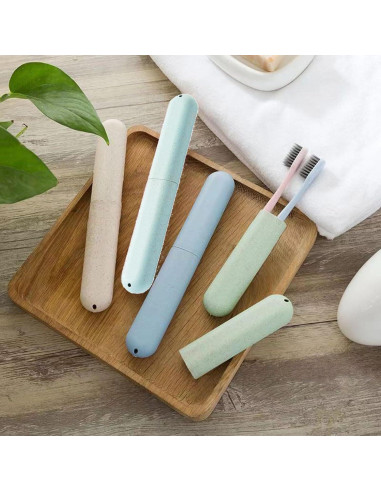 Juego de 3 estuches de jabón y cepillo de dientes Xxshcdz