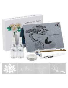 Juego de 13 Piezas Tabla Zen de Meditación Maitys 28x19 cm