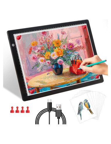 Tableta de Luz A4 Wsenlight Magnética USB 34.8x24.9cm