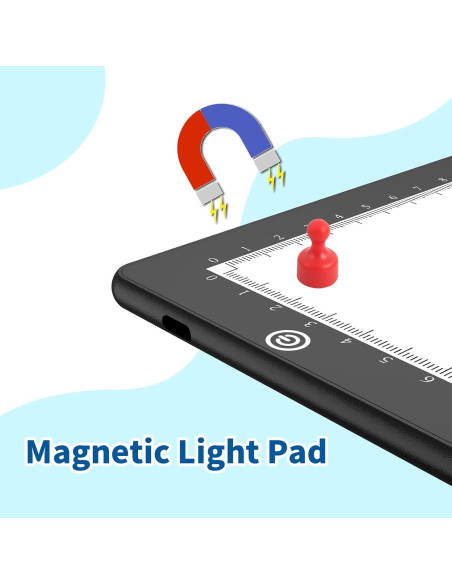 Tableta de Luz A4 Wsenlight Magnética USB 34.8x24.9cm