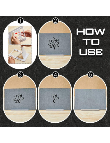 Juego de 13 Piezas Tabla Zen de Meditación Maitys 28x19 cm